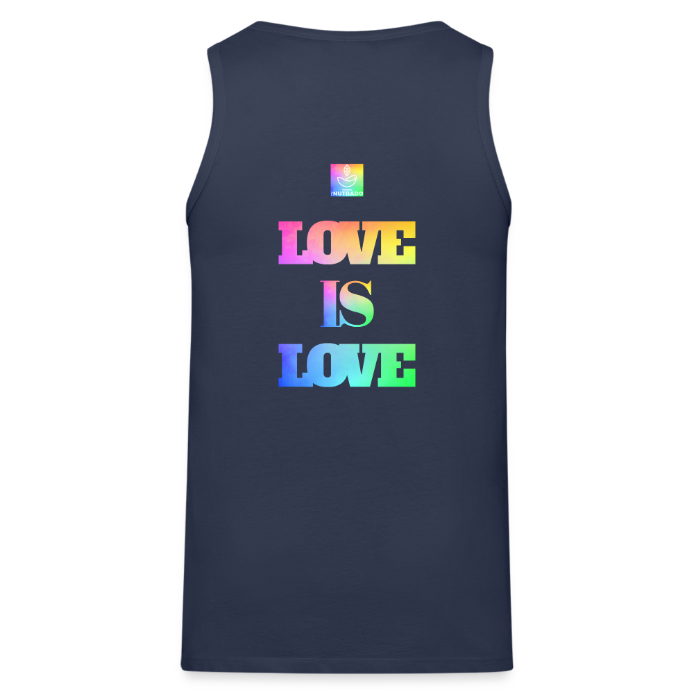 PRIDE Tank Top Men - navy
