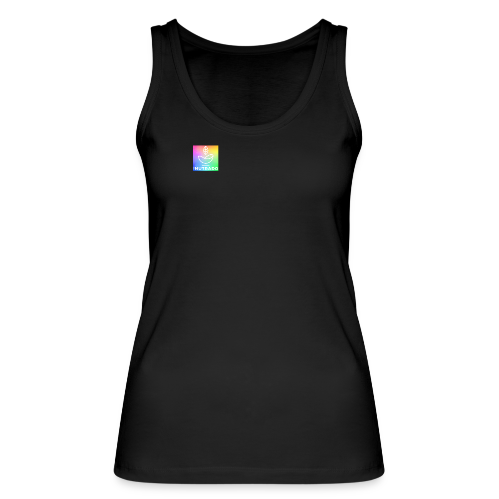 PRIDE Tank Top Women "Love is Love" - Organic Cotton - black