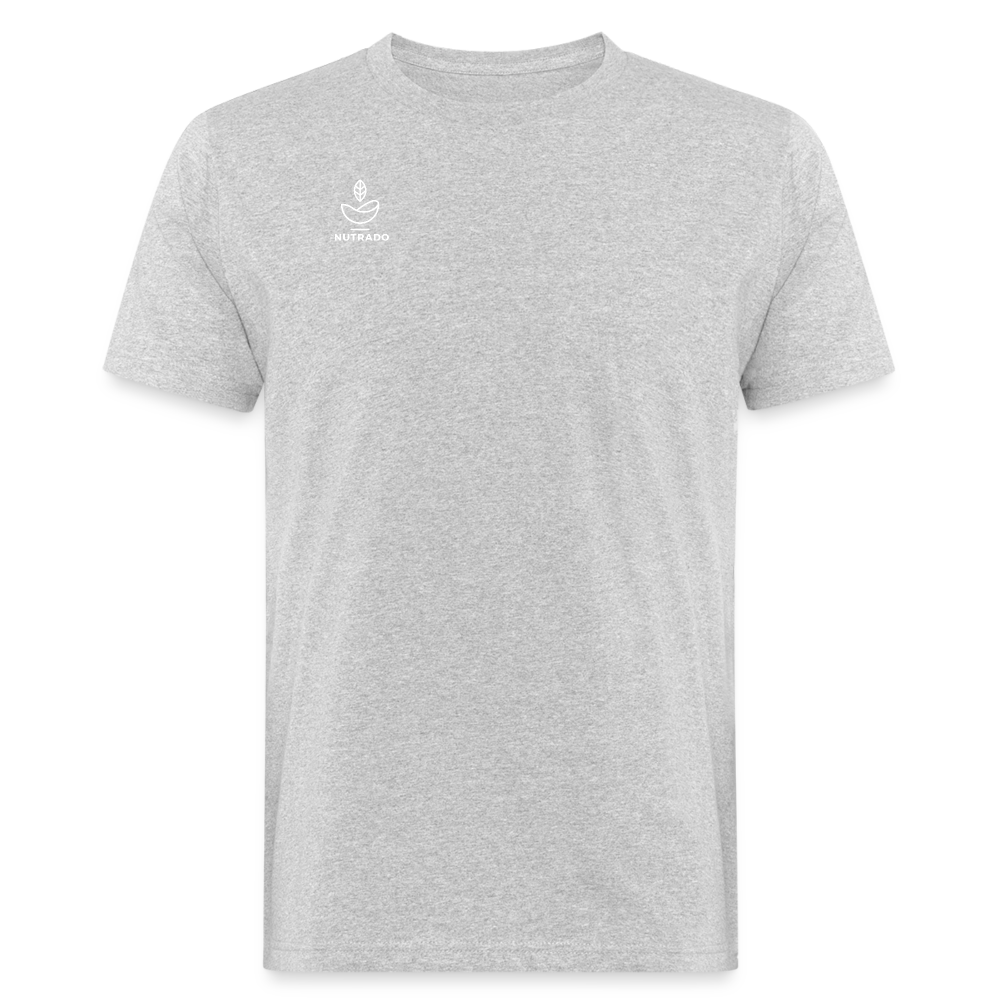 myNUTRADO Signature T-Shirt Organic - Herren - heather grey