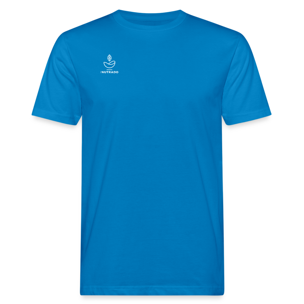 myNUTRADO Signature T-Shirt Organic - Herren - peacock-blue