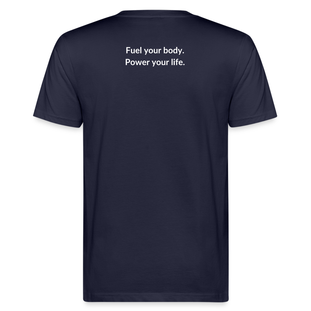 myNUTRADO Signature T-Shirt Organic - Herren - navy