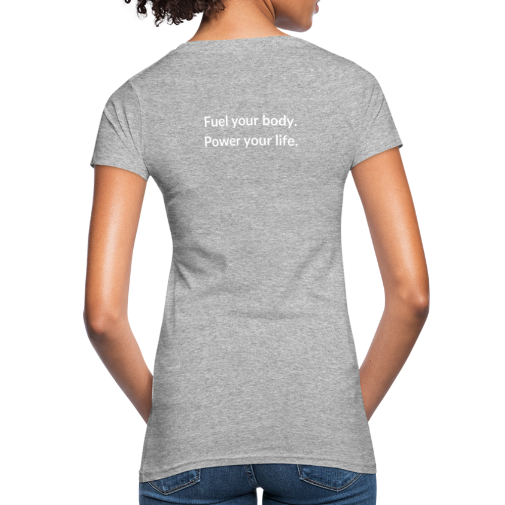 Frauen Bio-T-Shirt - heather grey