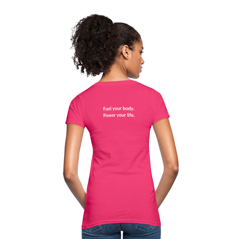 Frauen Bio-T-Shirt - neon pink