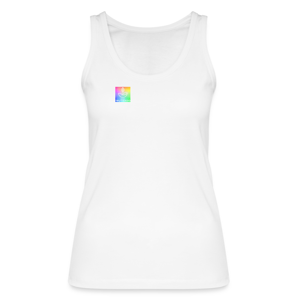 PRIDE Tank Top Women "Love is Love" - Organic Cotton - white