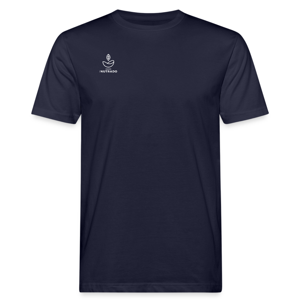 myNUTRADO Signature T-Shirt Organic - Herren - navy