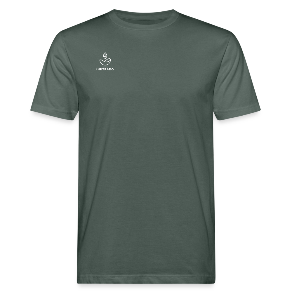 myNUTRADO Signature T-Shirt Organic - Herren - grey-green