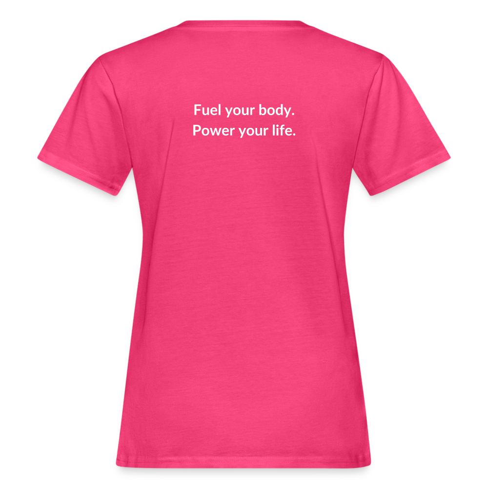 Frauen Bio-T-Shirt - neon pink